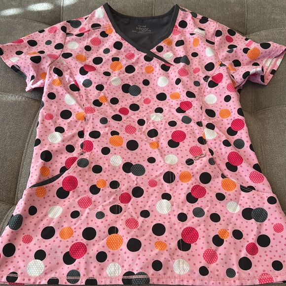 Scrub Top Cherokee Infinity size S - Picture 3 of 3